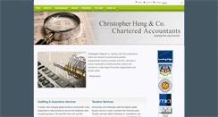 Desktop Screenshot of christopherheng.com