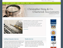 Tablet Screenshot of christopherheng.com